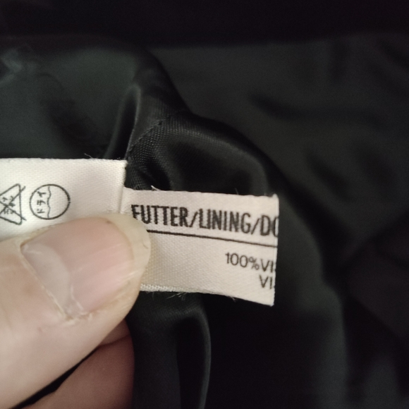 Escada Vintage 80s Velvet Blazer - Sz 38 - Picture 8 of 13